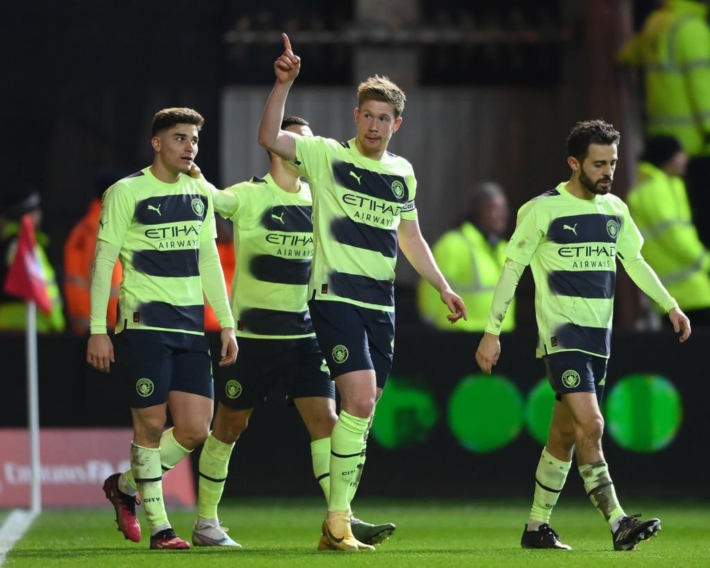 Foden lập cú đúp, Man City vào tứ kết FA Cup - 10 Foden lập cú đúp, Man City vào tứ kết FA Cup - 10