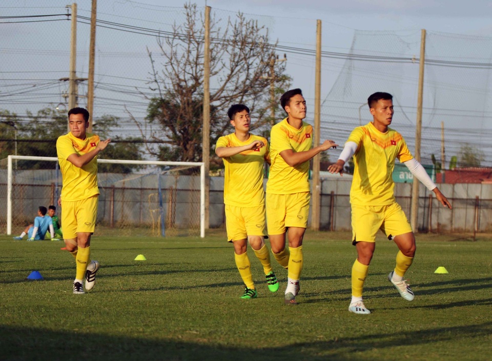 U23 Việt Nam hăng say luyện chiêu tủ chờ quyết đấu U23 UAE - 2 U23 Việt Nam hăng say luyện chiêu tủ chờ quyết đấu U23 UAE - 2