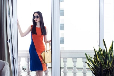 "Chim công làng múa" Linh Nga quyến rũ giữa lòng thủ đô