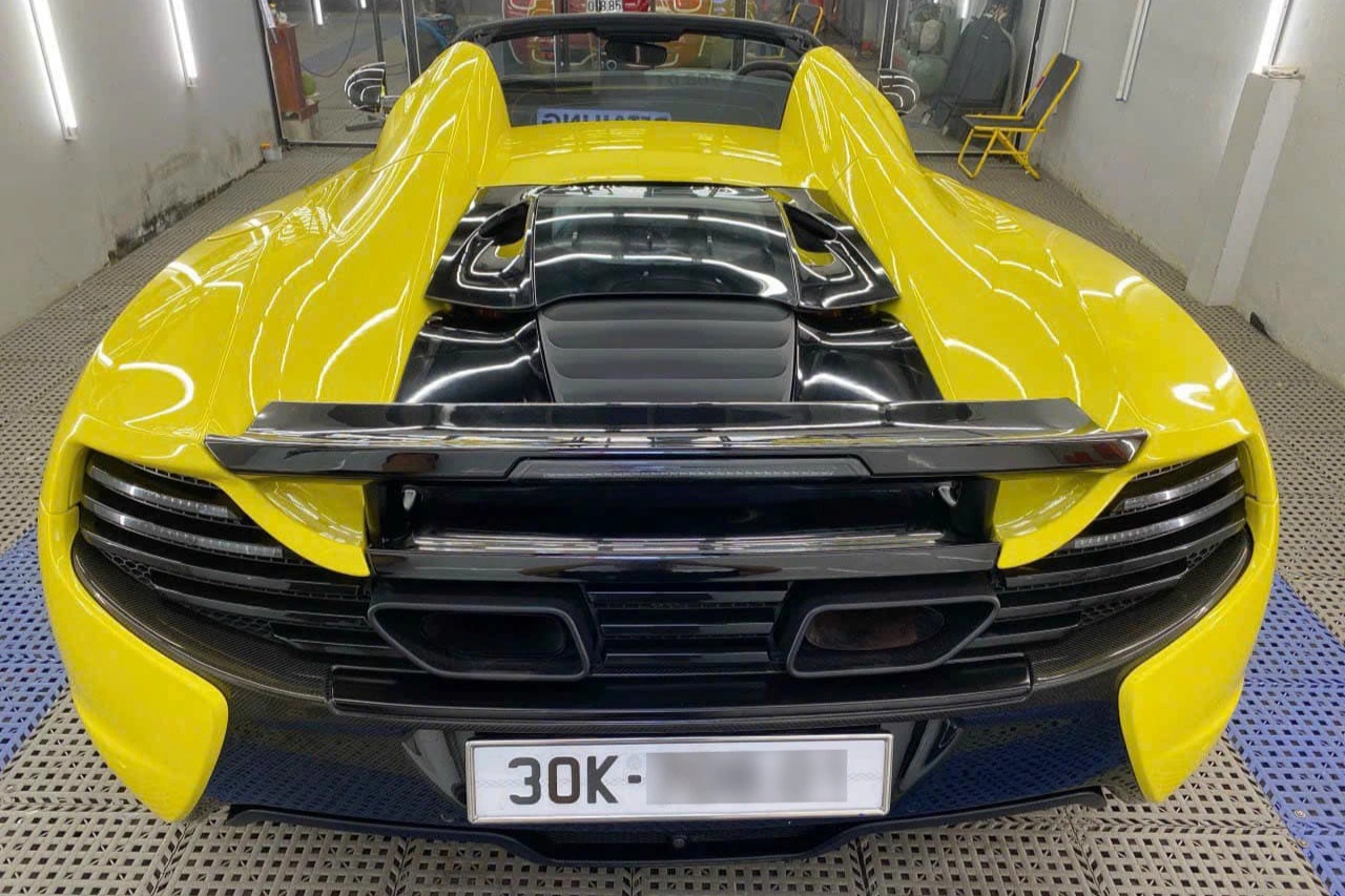 Từng bị Phan Công Khanh lừa cầm cố, xe McLaren 650S được rao bán giá 