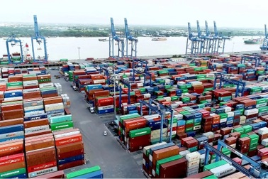 TPHCM: Cảng Cát Lái sắp quá tải vì hàng tồn bãi