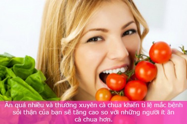 Những sai lầm khi ăn cà chua cần tránh