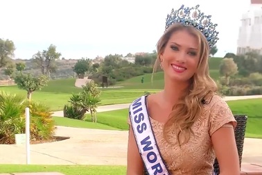 Hoa hậu Thế giới Mireia Lalaguna giới thiệu bản thân