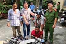 Màn dàn cảnh "tinh vi" của 2 tên trộm nhưng không thoát công an