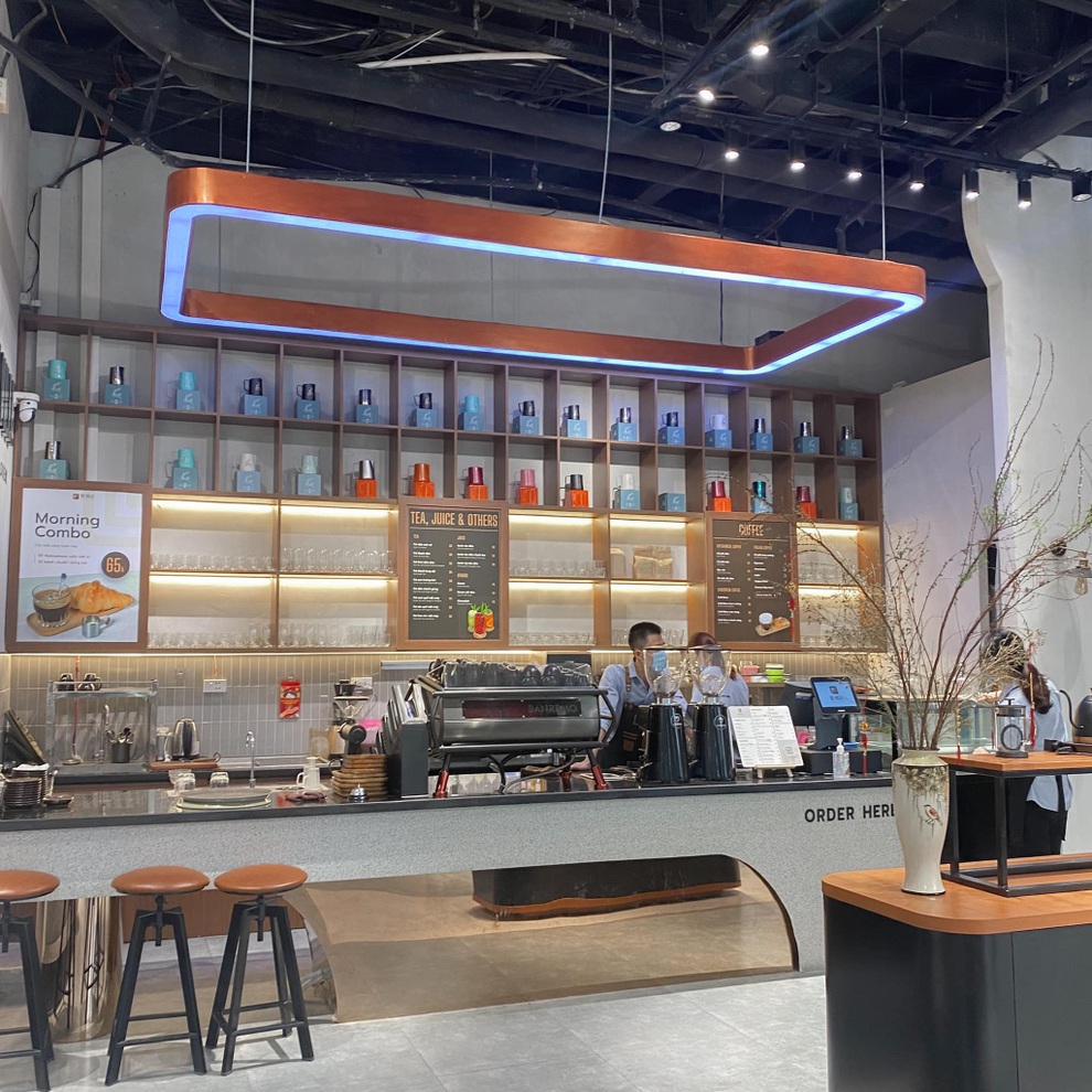 Quán cà phê thiết kế kiểu ruộng bậc thang độc đáo ở Hà Nội - 4