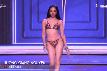 Sau đêm thi áo tắm bùng nổ, Hương Giang “sáng cửa” tại Hoa hậu Hòa bình?