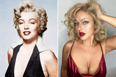 Xinh đẹp, gợi cảm giống "biểu tượng sex" Marilyn Monroe cũng... khổ