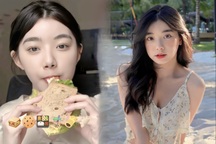 Nữ sinh Nghệ An nổi tiếng nhờ "ăn thùng uống vại" vẫn xinh đẹp