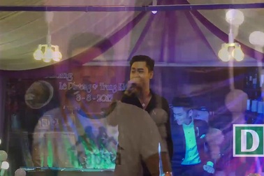 Tiệc nhóm họ tại nhà diễn viên Lê Phương ở Trà Vinh