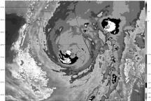 Bão Ian đổ bộ vào nước Mỹ khi quan sát từ không gian