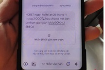 Hai đối tượng phát tán hơn 11 triệu tin nhắn quảng cáo đánh bạc