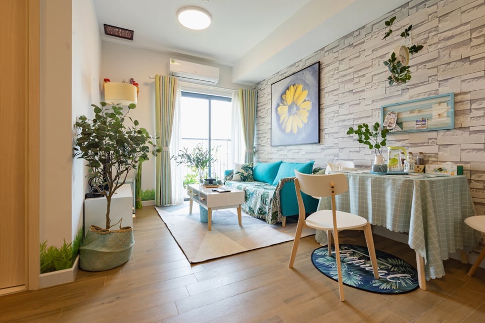 Căn hộ 45m2 ở Hà Nội nằm sát hồ Thiên Nga lãng mạn như trời Âu - 1 Căn hộ 45m2 ở Hà Nội nằm sát hồ Thiên Nga lãng mạn như trời Âu - 1