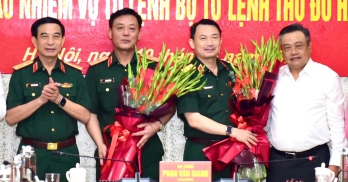 Bộ Tư lệnh Thủ đô Hà Nội có Tư lệnh mới