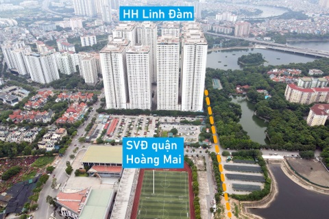 Các tuyến đường kết nối Linh Đàm - dự án nổi tiếng "băm nát" quy hoạch