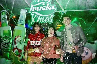 Khoảnh khắc tuyết rơi có 1-0-2 tại Đại nhạc hội Giáng sinh Huda