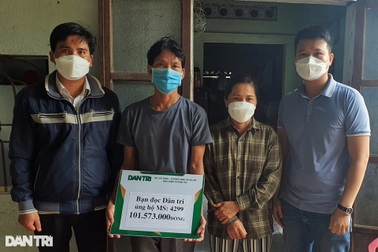 Bạn đọc giúp đỡ người cha bị hoại tử khớp háng hơn 100 triệu đồng