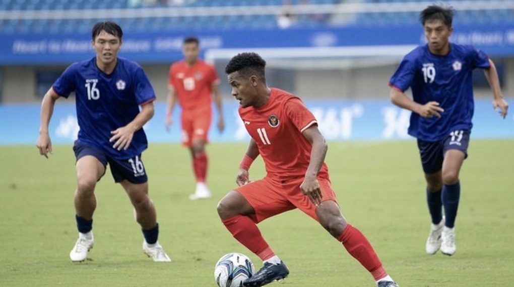 Olympic Indonesia thua sốc Đài Loan ở Asiad 19 - 1 Olympic Indonesia thua sốc Đài Loan ở Asiad 19 - 1