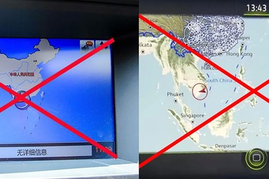 Ôtô nhập khẩu dùng bản đồ có "đường lưỡi bò" - Phương thức mới xuyên tạc chủ quyền lãnh thổ