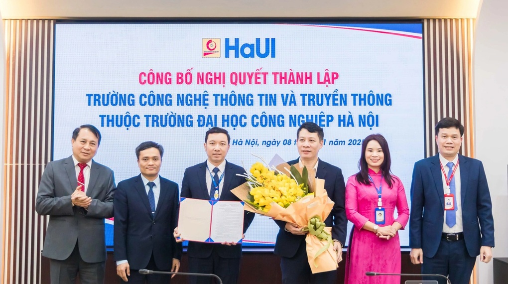 Trường ĐH Công nghiệp HN thêm 2 trường trực thuộc, chuẩn bị lên đại học - 1 Trường ĐH Công nghiệp HN thêm 2 trường trực thuộc, chuẩn bị lên đại học - 1
