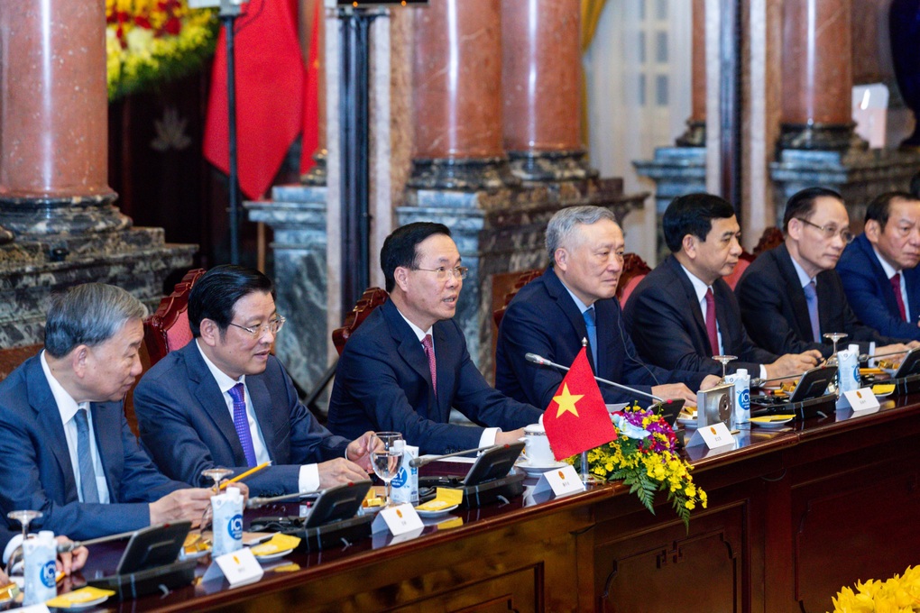 Chủ tịch nước Võ Văn Thưởng hội đàm với Chủ tịch Trung Quốc Tập Cận Bình - 4 Chủ tịch nước Võ Văn Thưởng hội đàm với Chủ tịch Trung Quốc Tập Cận Bình - 4