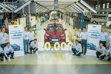 Ford Việt Nam xuất xưởng chiếc EcoSport thứ 20.000
