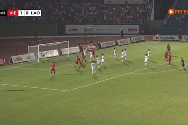 Đội tuyển Việt Nam thắng 5-0 trước tuyển Lào