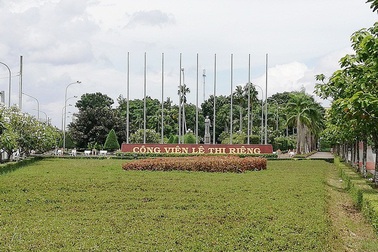 Tượng đài liệt sĩ Lê Thị Riêng bị xuống cấp ở Bạc Liêu đã được khắc phục