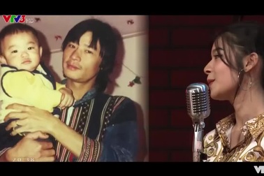 Con gái hát tặng NSƯT Võ Hoài Nam ca khúc "Ba kể con nghe"
