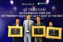 MIKGroup được vinh danh đơn vị phát triển BĐS sáng tạo nhất Đông Nam Á