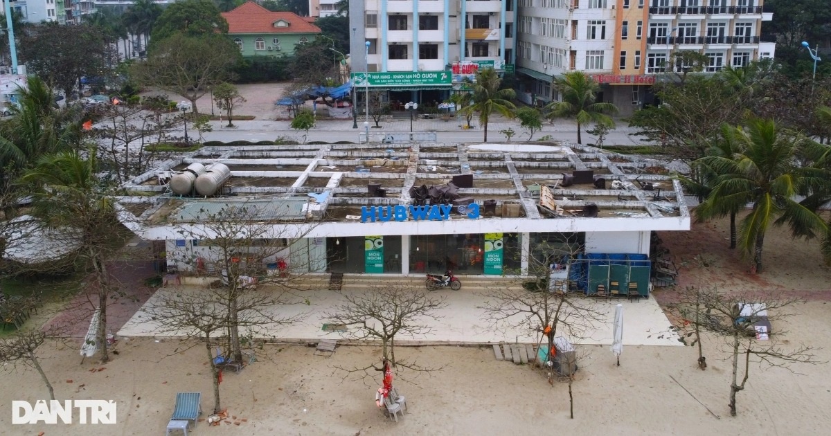 Chưa thể đấu giá quyền khai thác các hubway ở biển Sầm Sơn, Thanh Hóa (Ảnh: Thanh Tùng).