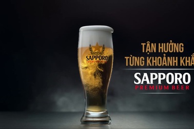 Sapporo Premium Beer - Rót chuẩn 3 bước, thưởng thức chuẩn êm đầm