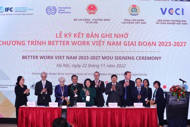 Gần 1 triệu lao động hưởng lợi từ chương trình Better Work