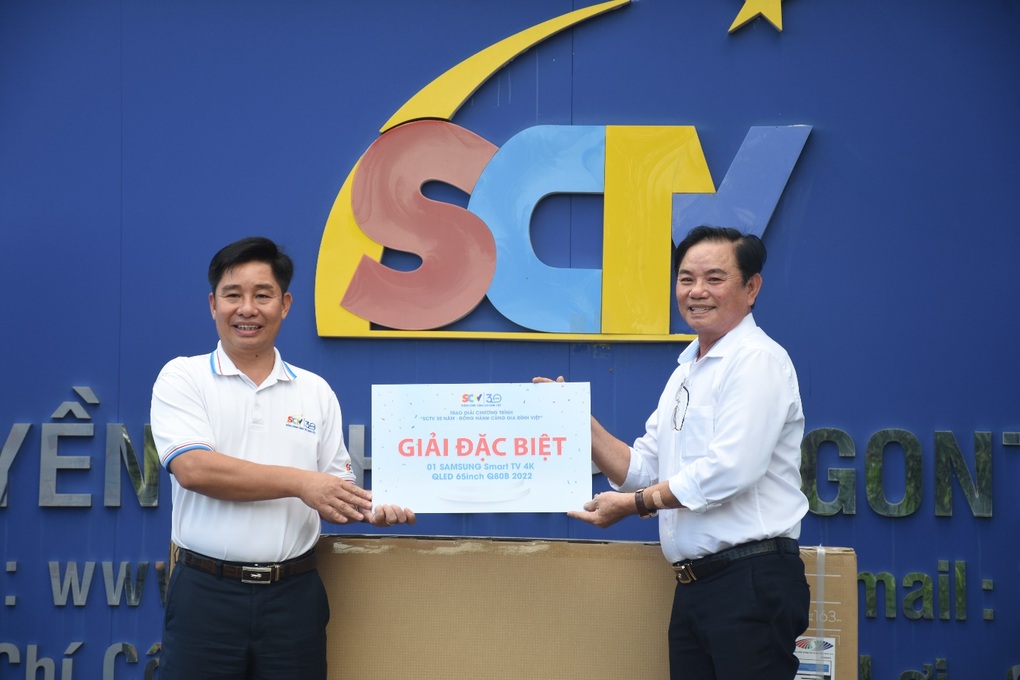 Trao giải đặc biệt SCTV - 30 năm đồng hành cùng gia đình Việt - 2 Trao giải đặc biệt SCTV - 30 năm đồng hành cùng gia đình Việt - 2