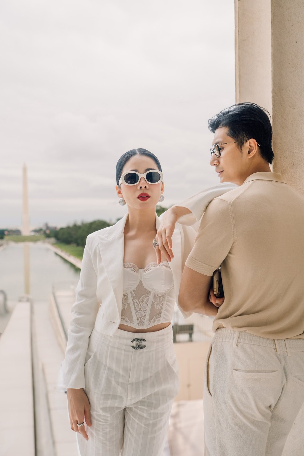 Lâm Bảo Châu hé lộ phản ứng của Lệ Quyên khi xem bạn trai đóng cảnh tình tứ - 1 Lâm Bảo Châu hé lộ phản ứng của Lệ Quyên khi xem bạn trai đóng cảnh tình tứ - 1