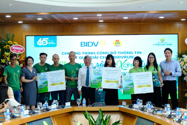 BIDV công bố kết quả và trao thưởng giải chạy "BIDVRUN - Cho cuộc sống xanh 2022"