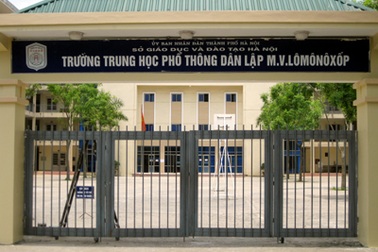 UBND TP. Hà Nội chỉ đạo kiểm tra vụ khiếu kiện tại Trường THPT Lômônôxốp