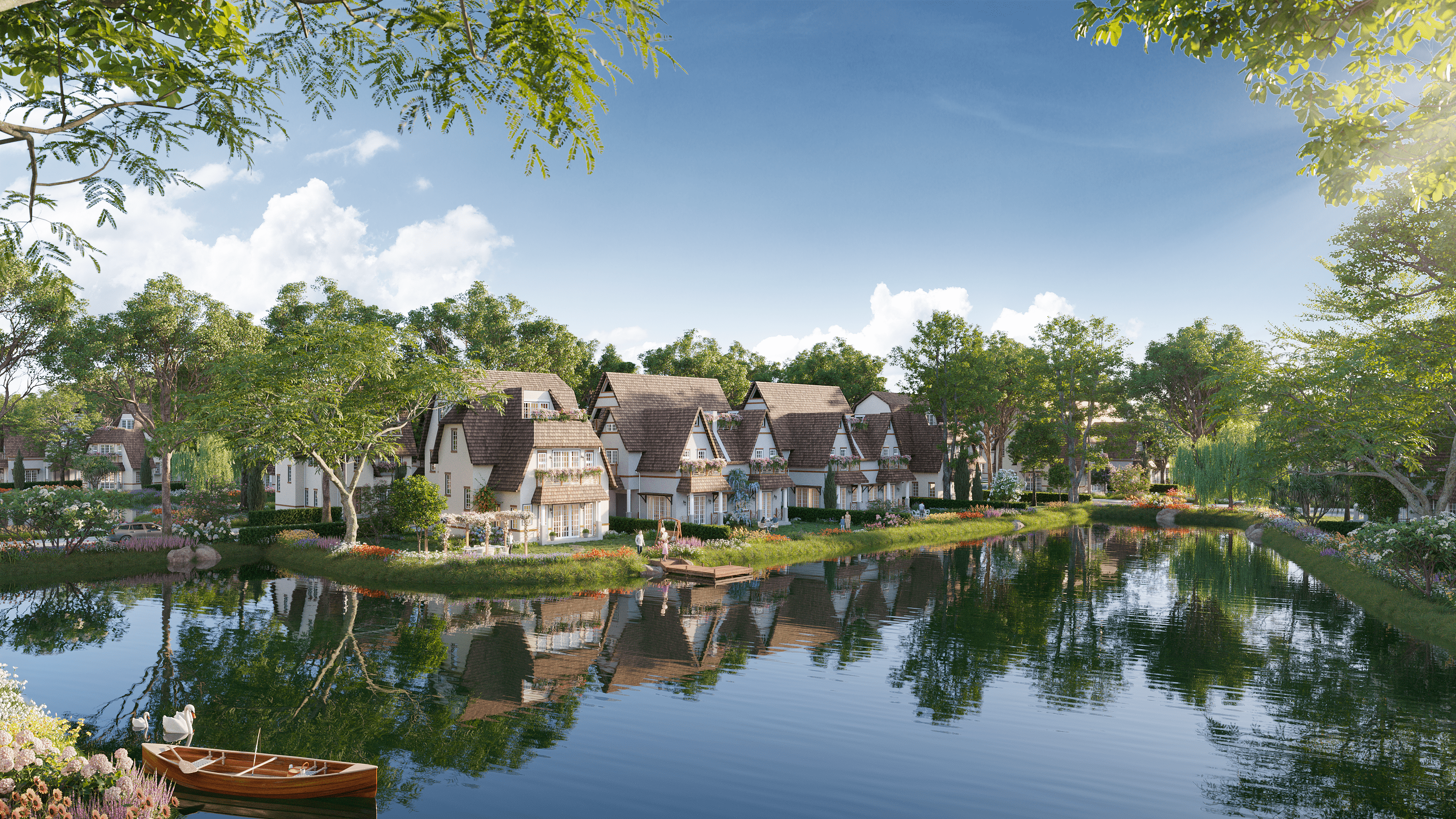 Ecopark nâng cấp dòng sản phẩm signature tại Đảo Châu Âu - Eco Central Park - 1