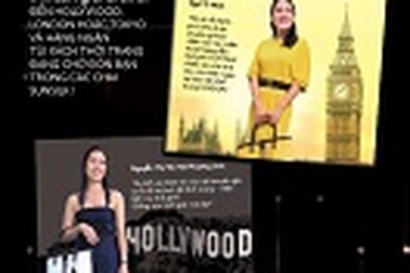 Hai cô gái may mắn đi du lịch London và Hollywood miễn phí!