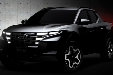 Xe bán tải Hyundai Santa Cruz rục rịch trình làng