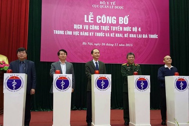 Sẽ đăng ký, kê khai giá thuốc qua mạng