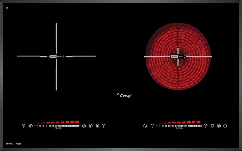 Bếp điện từ đôi Canzy CZ-T78EUHN thông minh, tiết kiệm điện và dễ sử dụng