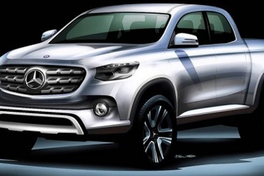 Mercedes làm xe bán tải dựa trên Nissan NP300 Navara