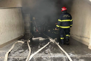 Vụ cháy Trường Tiểu học Yên Hòa bắt nguồn từ tầng hầm