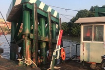 Tạm ngưng phục vụ xe trên 8 tấn qua phà Cát Lái vì sự cố hàng hải