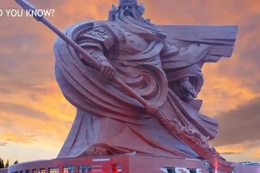 Bức tượng Quan Vũ khổng lồ gây nhiều tranh cãi