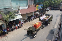 Linh cữu nguyên Tổng Bí thư Đỗ Mười đã về quê nhà Thanh Trì