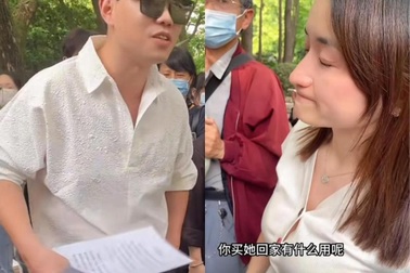 Tuyển chồng cao từ 1,75m, có nhà, cô gái 32 tuổi bị mắng giữa công viên