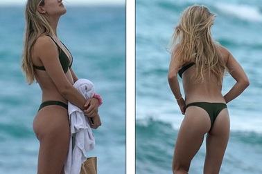Công chúa quần vợt Eugenie Bouchard khoe dáng đẹp như siêu mẫu