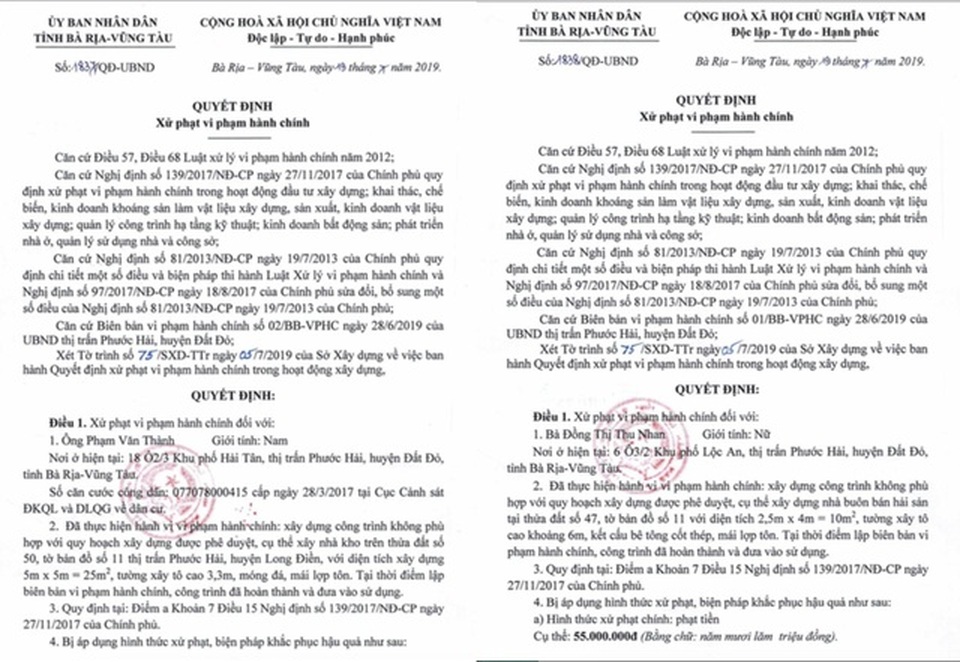 Vụ ồ ạt xây dựng nhà chiếm đường biển: Phớt lờ chỉ đạo của UBND tỉnh Bà Rịa - Vũng Tàu - 2 Vụ ồ ạt xây dựng nhà chiếm đường biển: Phớt lờ chỉ đạo của UBND tỉnh Bà Rịa - Vũng Tàu - 2