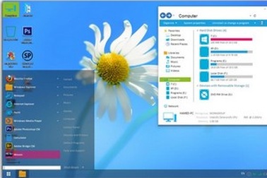 Bộ giao diện rực rỡ màu sắc dành cho Windows 7